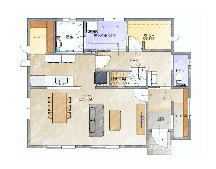 最近増えている間取りをご紹介 スタッフブログ Avies Home アヴィエスホーム 宮城県 岩手県 山形県 福島県 注文住宅 土地なら東北のアヴィエスホーム キュウエイコーポレーション