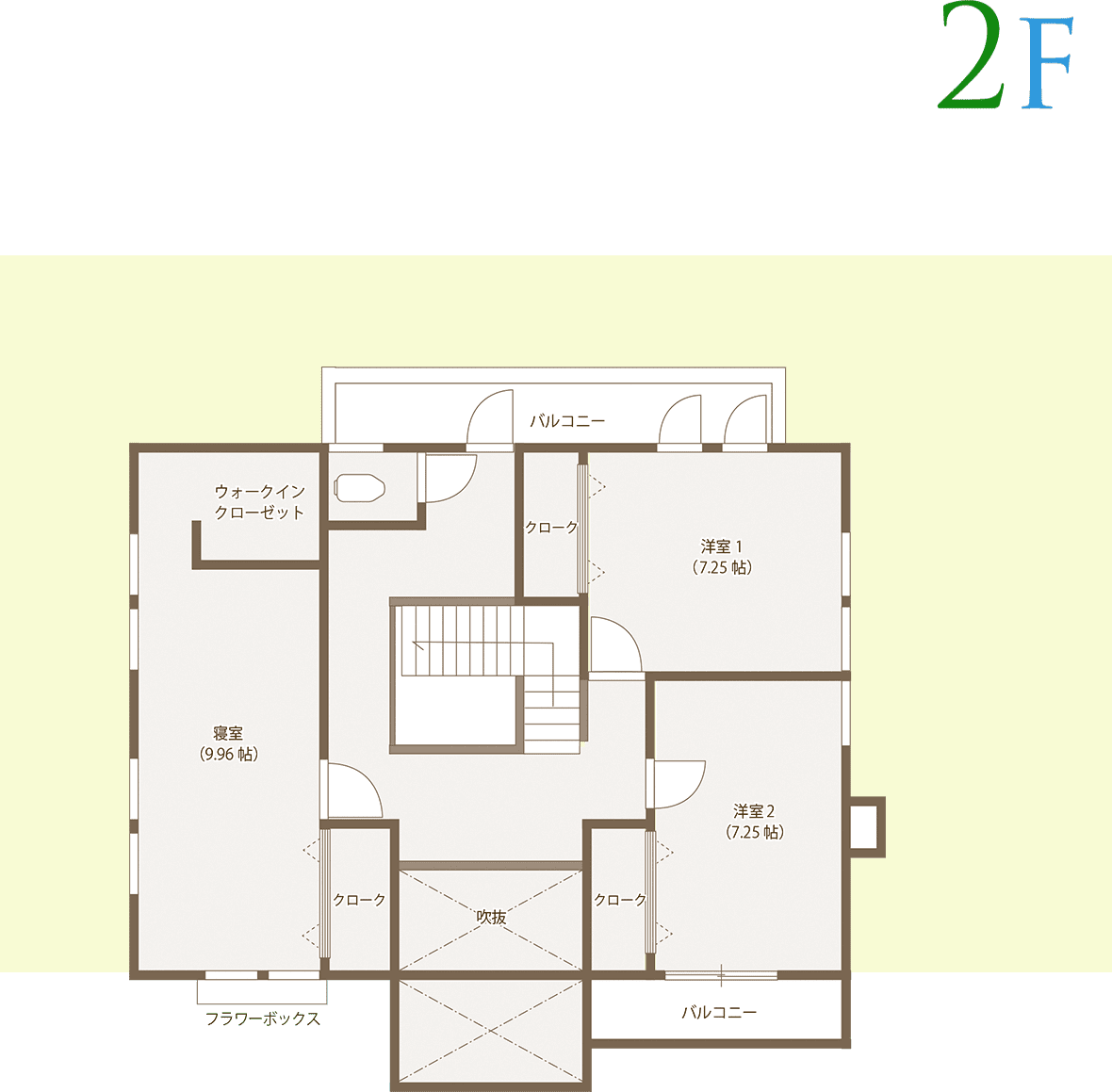 間取り図 2F